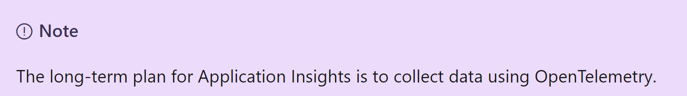 Notification about ApplicationInsights SDK deprecation on Microsoft site